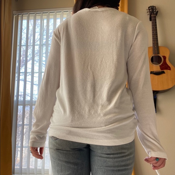 Drawstring front long sleeve - Picture 3 of 3